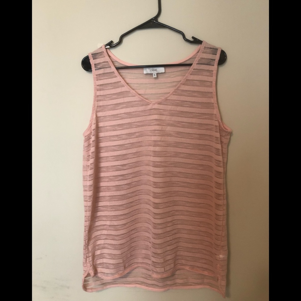 Next peach/pink tank UK 16 brand new